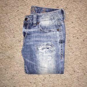 Buckle Black skinny jean